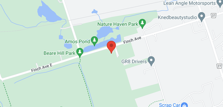 map of 67 FINCH AVE